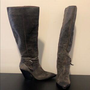 Vince Camuto. Cowboy Knee-High Boots